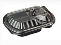 علب مكرويف اسود