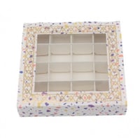 علب حلويات-مقسمة 16خانة