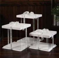 علب كيك مرتفعه (بدون شريطة)