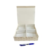 علب ورقيه بتقسيمات مختلفه فخمه