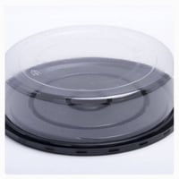 علب بلاستيك قاعدة سوداء