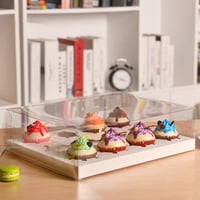 علب كب كيك 12ثقب