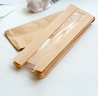 اكياس ورقية بنافذة للمخبوزات