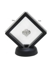 براويز حافظة شفافة 9*9 بقاعدة بعدة الوان