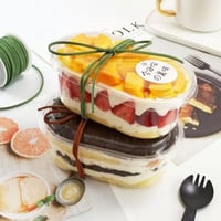 علب بلاستيك شفافة بغطاء منفصل للحلى