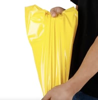 اكياس شحن اصفر 20x30 سم