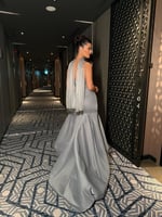 فستان المارون