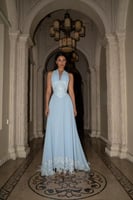 Montana sky blue dress