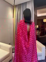 فستان توباز الصوفي الوردي