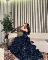 فستان الياقوت الازرق