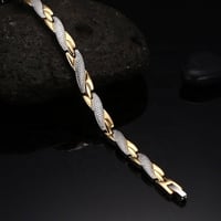 اسوارة الطاقة لازالة الشحنات للنساء مجدولة فضي وذه...