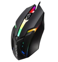DATAZONE - ماوس ألعاب DZ-AK800M بإضاءة RGB - أسود