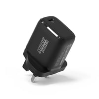 فيش جداري منفذ تايب سيي واحد بقوة 20 واط - أسود -...