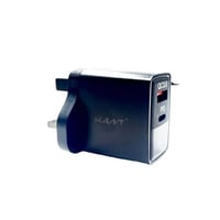 KANT - فيش جداري بمنفذ تايب سي ومنفذ يواس بي يدعم...