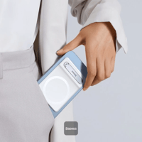 ستاند مغناطيسي بيسوس للايفون - ابيض - Baseus