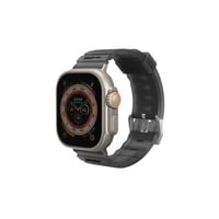 سوار ساعة ابل الترا سيلكون 49mm - رمادي - SKINARMA