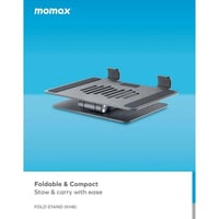 حامل المنيوم للتابلت Fold Stand قابل للدوران - رما...