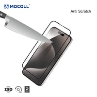 حماية شاشة زجاجية مقاومة للكسر للايفون 15- MOCOLL