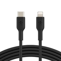 كيبل شحن من تايب سي الى لايتننق بطول 1 متر - أسود...