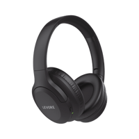 سماعة رأس لاسلكيه خاصية عزل الضوضاء - اسود - LEVOR...