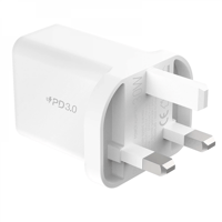 شاحن جداري ONEPLUG بقوة 30 واط بمنفذين Type-C - US...