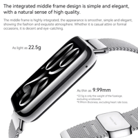 سوار ذكي باند 8 برو - اسود - Xiaomi