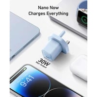 ANKER - فيش 30 واط شحن سريع بمنفذ USB-C - أبيض
