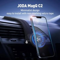 JODA -حامل سيارة شحن لاسلكي 15 واط - أسود