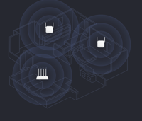 مقوي شبكة لاسلكي N300 - ابيض - XIAOMI