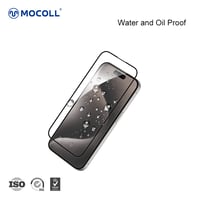 حماية شاشة زجاجية مقاومة للكسر للايفون 15- MOCOLL