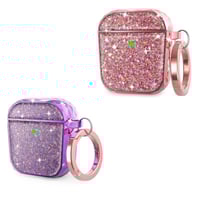 غلاف حماية للايربودز 1/2 مع تعليقة - AhaStyle