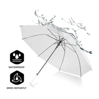 مظلة مطر تصميم شفاف