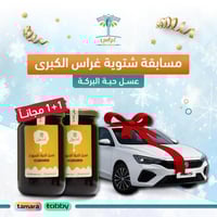 عسل حبة البركة كيلو + كيلو مجانا