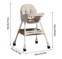 كرسي طعام قابل للطي موديل RS23-224