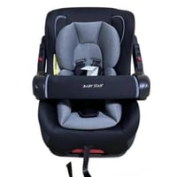 كرسي سيارة بحاجز حماية أمامي قابل للتعديل لأمان مض...