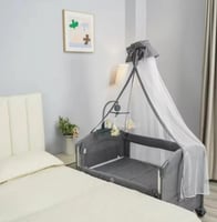 بكج سرير و محبس أطفال + حوض استحمام