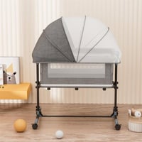 سرير مواليد جانبي + محبس