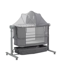 سرير كهربائي جانبي مع سله تخزين