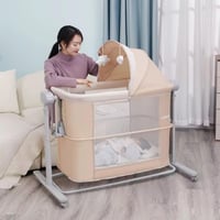 سرير جانبي كهربائي + محبس اطفال