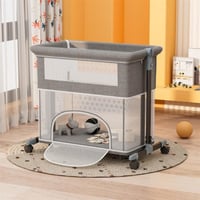 سرير مواليد جانبي + محبس