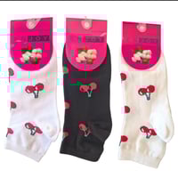 جوارب نسائية شبابية قصيرة ( درزن )