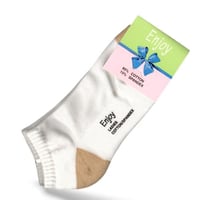 جوارب نسائي قصيرة كورية ( درزن )