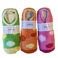 جوارب نسائي سراميك قصيرة ناعمة رسومات ( درزن )