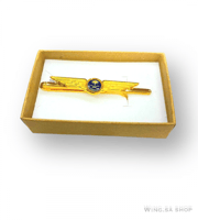 مشبك ربطة عنق جناح بشعار الخطوط السعوية