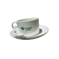 كوب سيراميك بشعار الخطوط السعودية