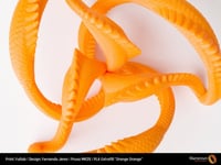 Fillamentum PLA Extrafill (Orange Orange) 3D Print...