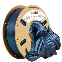 Zahi Burnt titanium PLA (Blue) 3D Filament 1.75Ø,...