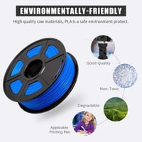 SUNLU PLA (Blue) 3D Printing Filament 1.75Ø, 1kg