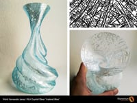 Fillamentum Crystal Clear (Iceland Blue) 3D Printi...