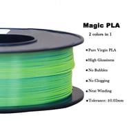 R3D Magic PLA (Yellow-Blue) 3D Printing Filament 1...